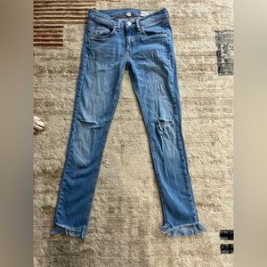 Distressed Rag and Bone Jeans